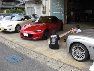 ROADSTER BROS.vol10 取材です。